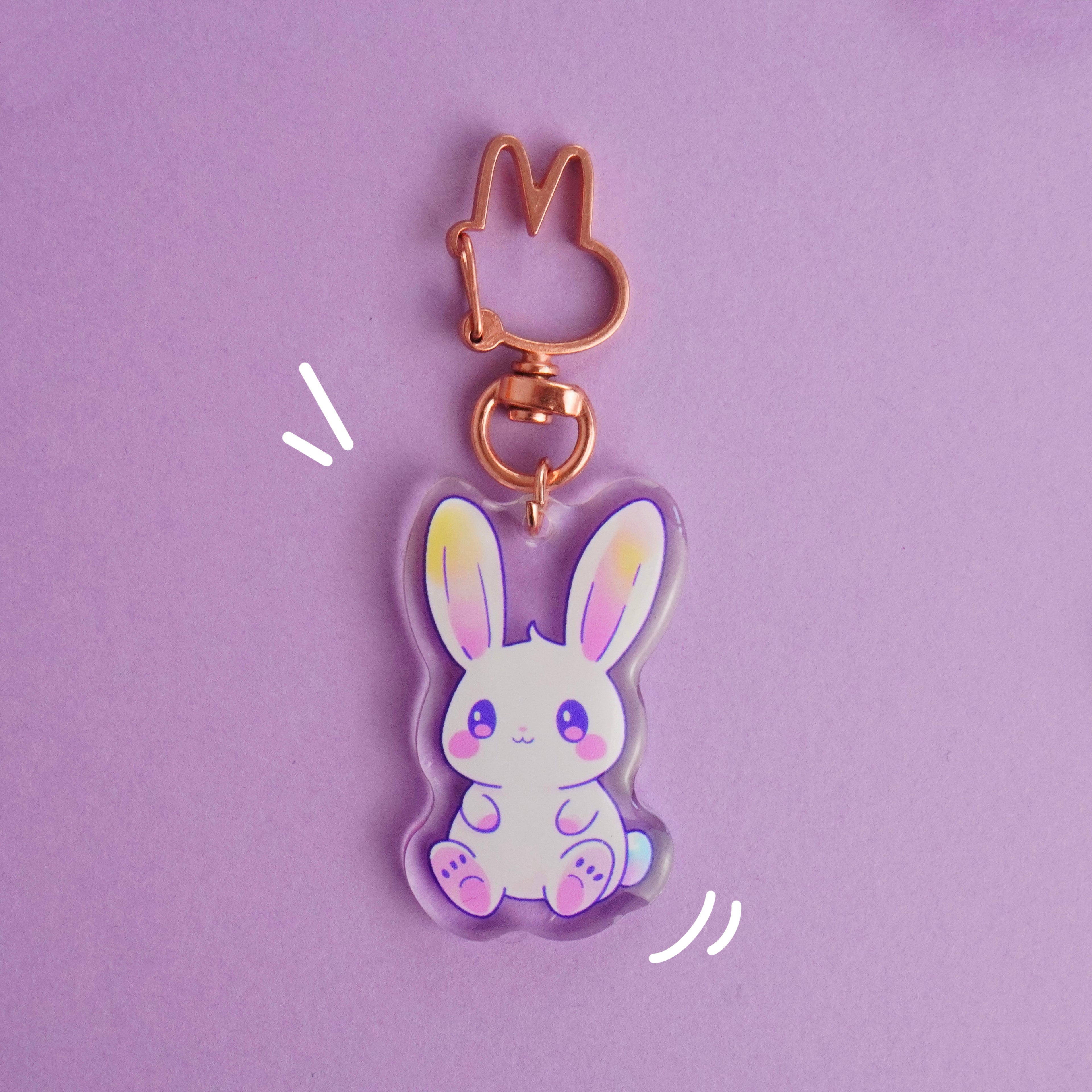 Portachiavi coniglietto