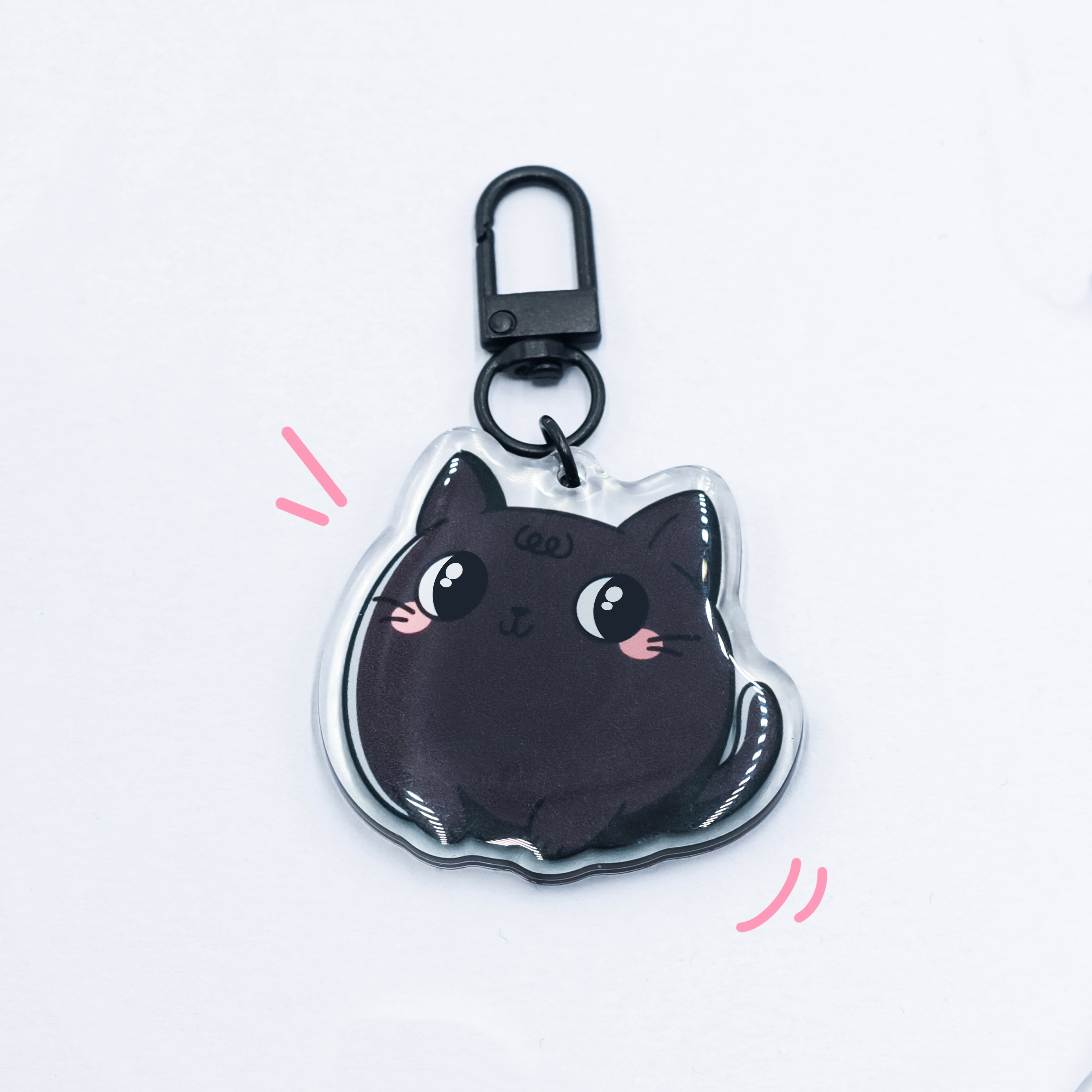 Portachiavi Gattino Nero