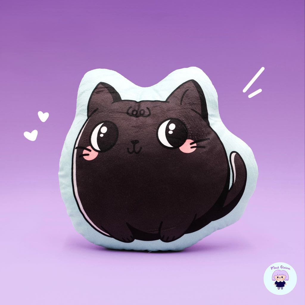 Cuscino Gattino Nero