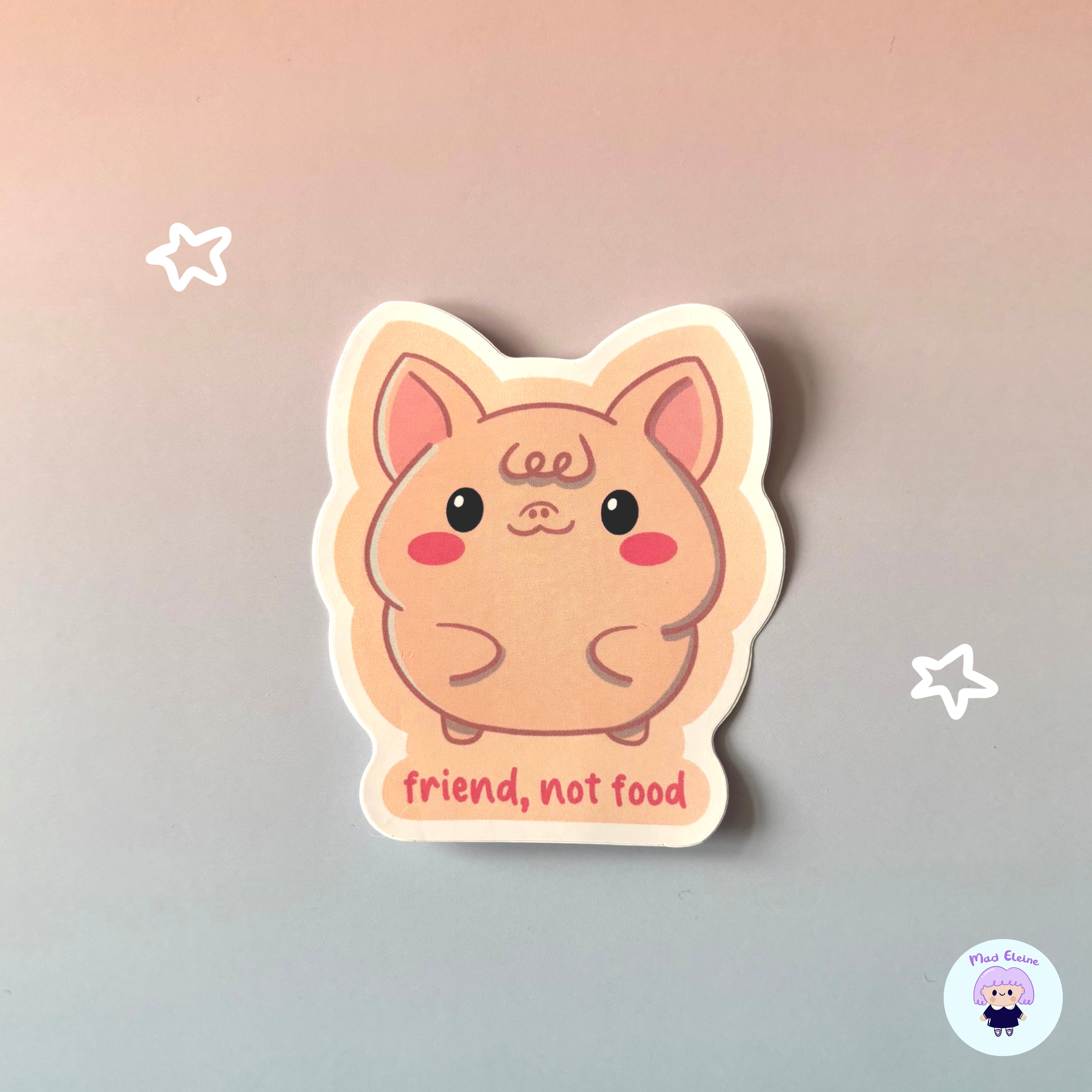 Sticker Maialino